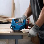 ⁦منشار اركيت بوش بطارية 18 فولت (بدون بطارية) BOSCH GST 183-LI⁩ - الصورة ⁦3⁩