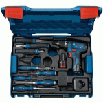 شنيور بطارية GSR 12V-15 مع طقم أدوات يدوية 12 قطعة ماركة بوش BOSCH