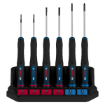 طقم مفكات عاده وصليبة بوش 6 قطع مقاس BOSCH Set PH/SL 6 Pcs
