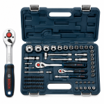 طقم لقم  راتشيت ماركة بوش مقاس 2\1 + ِ4\1 بوصة BOSCH