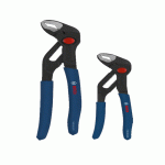 طقم زرادية مواسير  2 قطعة ماركة بوش BOSCH