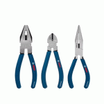 طقم بنس 3 قطع بوش BOSCH Pliers Set 3-Piece Dipped Non-slip Handles