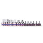طقم لقم نجمة 3/8+1/2" 12 قطع