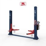 PL-4.0-2D رافعة 2عامود4 طن وصلة سفلية 220 فولت +70mm ادابتور
