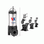 طقم أنبوب توجيه 2 بوصة بطول 3 متر من الستانلس ستيل AISI 304 لمضخات VXC4 وMC4 – HS