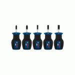 طقم مفكات عاده وصليبه 5 قطع بوش مقاس BOSCH PH/SL Set 5-Piece