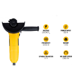 ⁦صاروخ ديوالت 5 بوصه  950 وات موديل DEWALT DWE4115⁩ - الصورة ⁦2⁩