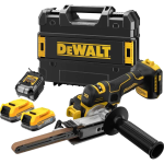 ⁦صنفرة شريط زوايا ديوالت بطارية 18 فولت 5 امبير موديل  DEWALT DCM200E2T-GB⁩ - الصورة ⁦3⁩