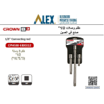 ⁦طقم كروان 3 وصلة 3 و 5 و 10 بوصه مربع 1/2 بوصه موديل CROWN CPHSW-EBX312⁩ - الصورة ⁦2⁩