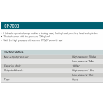 ⁦طلمبة هيدروليك يدوية سيلندر 2.5 لت زيت موديل ZUPPER CP-700B⁩ - الصورة ⁦2⁩
