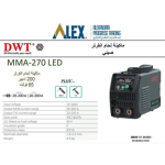 ⁦ماكينة لحام انفرتر 200 امبير 65 فولت دي دبليو تي موديل DWT MMA-270 LED⁩ - الصورة ⁦2⁩