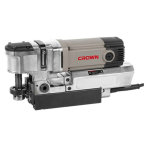 مثقاب شنيور كراون قاعدة مفناطيسية  1300 واط 50 مم شنطة بلاستيك موديل CROWN CT32082